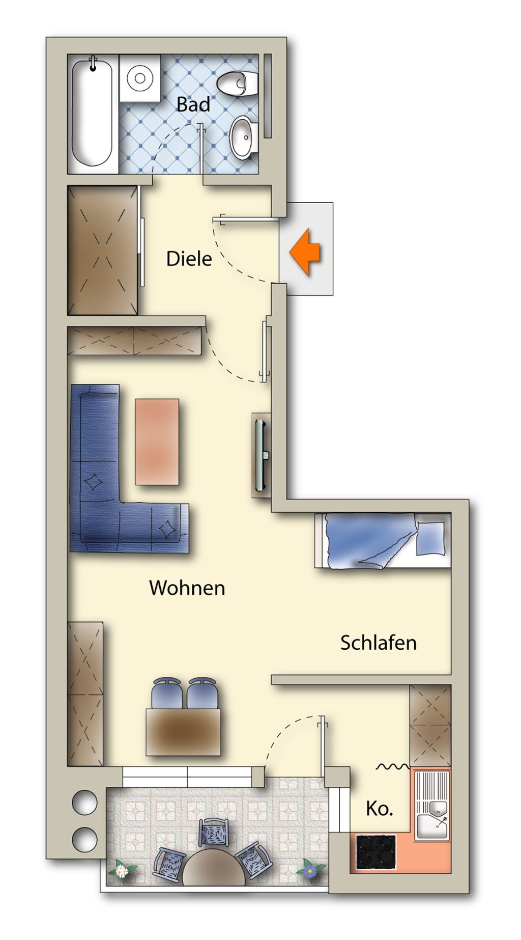 Grdr möbl